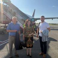 The arrival of the Estonian Minister of Infrastructure in Jakarta on April 26, 2026