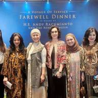 A Voyage of Service, Farewell Dinner in Honor of H.E. Andy Rachmianto and Ismi Rohimaningsih. May 9, 2026 in Aryaduta Hotel, Jakarta
