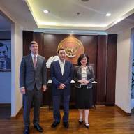 Meeting with Luhut Binsar Pandjaitan Chair of the National Economic Council and Special Advisor to the President for Economic Affairs, on June 3, 2026