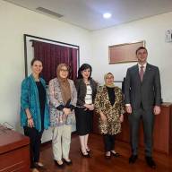 Meeting with Dr. Vivi Yulaswati, MSc, Deputy for Economic Affairs and Digital Transformation Ministry of National Development Planning (BAPPENAS), on June 3, 2026
